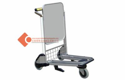 China Heavy Duty Travel Shopping / Airport Airport Baggage Trolley 960*675*1065mm for sale