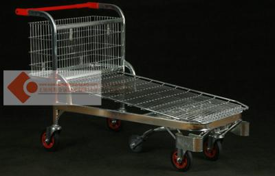 China Workroom / Warehouse Trolleys Industrial Warehouse Carts With Five Wheels for sale