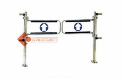 China Automatic Supermarket Swing Gate for sale