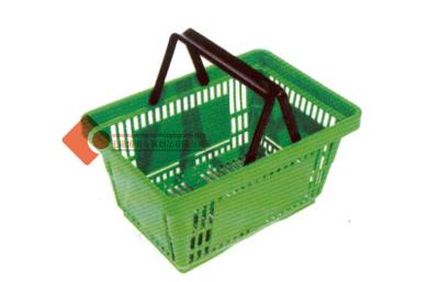 China Reusable Plastic Shopping Baskets for sale