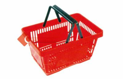 China Plastic Shopping Baskets With Handles for sale