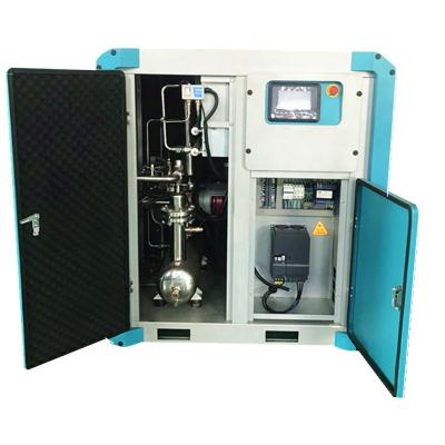 China Oil Free Screw Air Compressor 55KW 8bar13bar 16bar Oilless Screw Air Compressor Oil Free Medical Use for sale