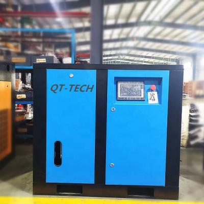 China 15KW 20HP Lubricated Rotary Screw Air Compressor Screw Air Compressor for sale