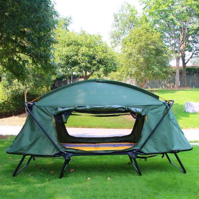 China Diagonal Tie Type Waterproof Universal Outdoor Camping Sleep Be 2 Person Double Cradle Sleep Bed Tent Cradle for sale