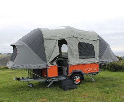 China Travel trailer hot sales upgrade tensile strength roof air beam trailer outdoor camping offroad tent for selection for sale