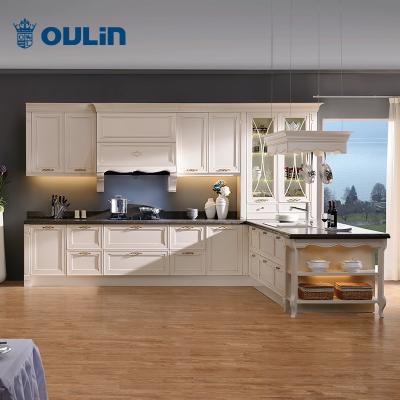 China Custom villa kitchen luxury European wall cabinets other kitchen furniture furniture cabinet design for sale