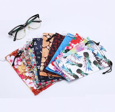 China Easy To Clean Dust Bag Microfiber Pocket Glass Microfiber Bag Fashion Wholesale Large Copy for sale