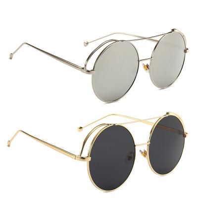 China High quality fashion sunglasses vacation sale can be new retro noise gold customized neutral sunglasses for sale