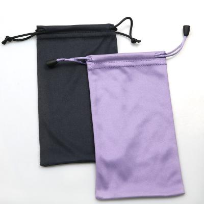 China Easy To Clean Dust Glasses Pocket Microfiber Cloths Pocket Glasses Spectacle Bag for sale