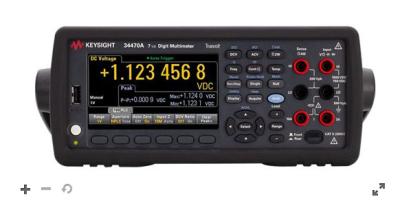 China Agilent Keysight 34470A Digital Multimeter 7.5 Digit Truevolt DMM Benchtop / Rackmount for sale