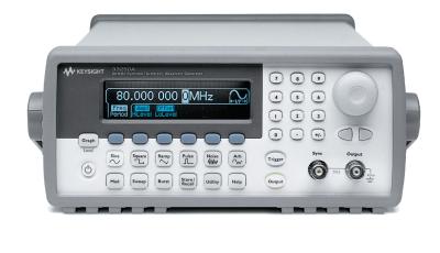 China Keysight 33250A Function / Arbitrary Waveform Generator, 80 MHz RS-232 IO Connectivity Supported for sale