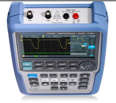 China Rohde en Schwarz Scope Rider handheld oscilloscoop RTH1004 60 MHz tot 500 MHz Te koop