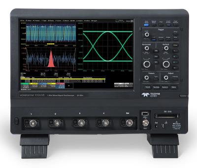 China Teledyne LeCroy WR8104 1 GHz, 10/20 GS/s, 4ch, 16/32 Mpts DSO with 12.1″ WXGA Color Display for sale