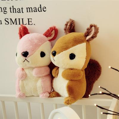 China Plush Manufacturer Direct Selling Good Quality Custom Cute Squirrel Plush Animal Soft Toys For Children for sale