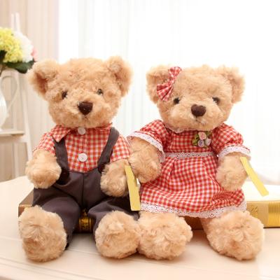 China Plush Factory Custom Design Big Teddy Bear Master Made With Soft Stuffed Cute Promotional Custom Tutu for sale