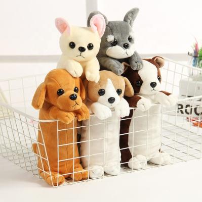 China Hot Selling Cute Funny Dog Plush Animal Pencil Case 	Plush Home Items for sale