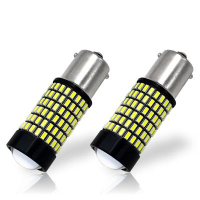 China Aluminum LED Standard 1156 BA15S S25 Easy To Install Turn Signal 3014 144SMD for sale