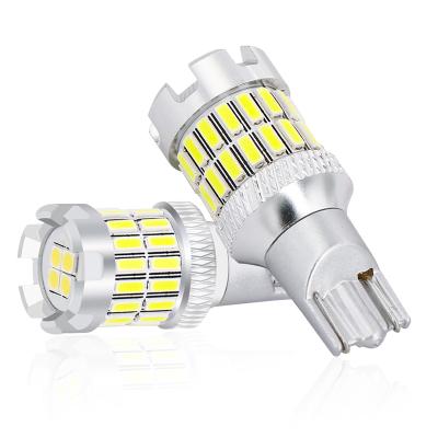 China Aviation Aluminum LED T15 W16W 921 High Lumen 4014 Reversing Light 32SMD 3030 6000K for sale