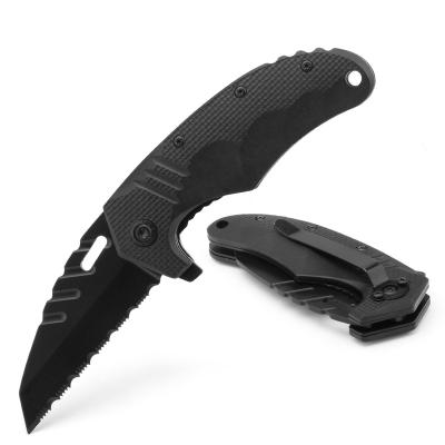 China Black Best Non-variable Knife F75 Pocket Tactical Knife Self-Defense for sale