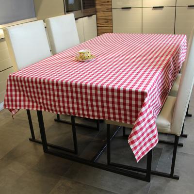 China Customer size table clothes and table runner 100% cotton table cloth disposable kitchen cloth for sale