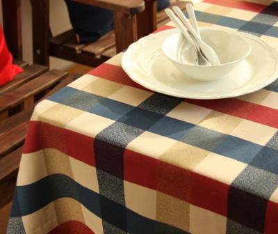 China Disposable Customer Size Color Table Clothes And Table Runner 100% Cotton Table Cloth Multi Color Kitchen Cloth for sale