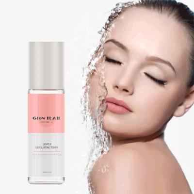 China Toner Glow It All Brand Vitamin E Custom Facial Skin Whitening Toner Collagen Smooth And Soften Skin for sale