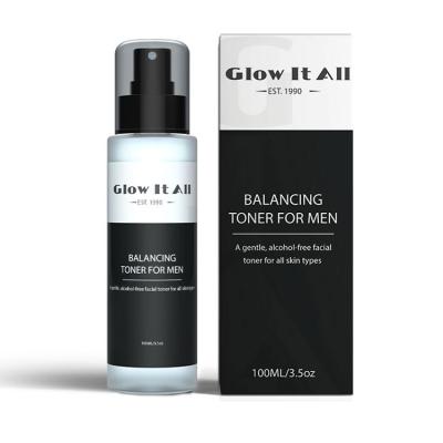 China Refreshing Glow It All Natural Vegan Rejuvenating Facial Toner Custom Made with Wild Oven and Hyaluronic Acid for sale