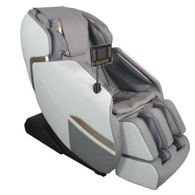 China 2021SL Smart Body Move Moves Up and Down Multifunctional White Massage Chair for sale