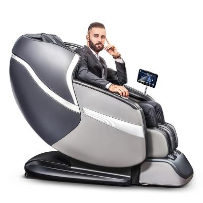 China 2021 Full Body SL 4D Body Voice Control Massage Chair for sale