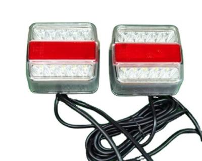 China BORY AUTO LIGHT PC Lens LED Truck Light Magnetic Side Marker Right And Left Side With 7.5M Wire for sale