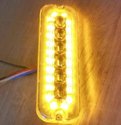 China PC Lens SAE J595 CLASS1 LED AMBER WARNING LIGHT + SIDE MARKER BR0400625 for sale