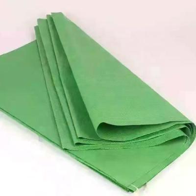 China 25,50,100 kg recyclable wholesale plastic bags, polypropylene woven bag, green pp woven bags for agricultural for sale