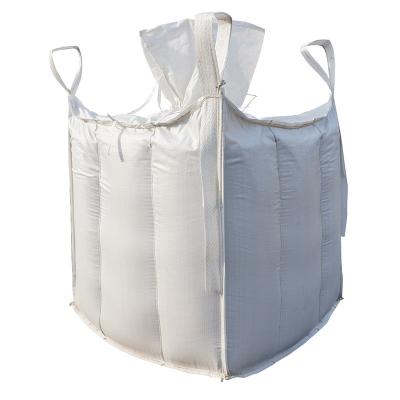 China Breathable Low Price 1000Kg Fibc Big Sand Cement Industrial PP Woven Sack 500Kg Large Stone Bag for sale