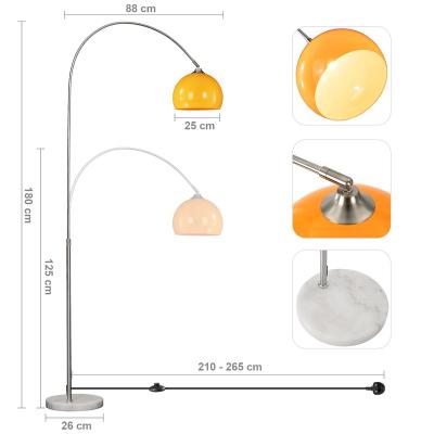 China Modern Contemporary Lighting Shade Dimmable Standing Floor Lamp for sale