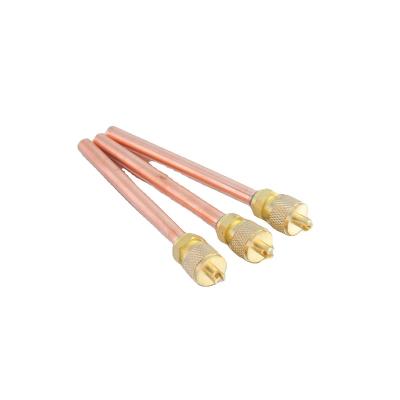 China Other 1/4 3/16 access copper valve for refrigeration parts for sale