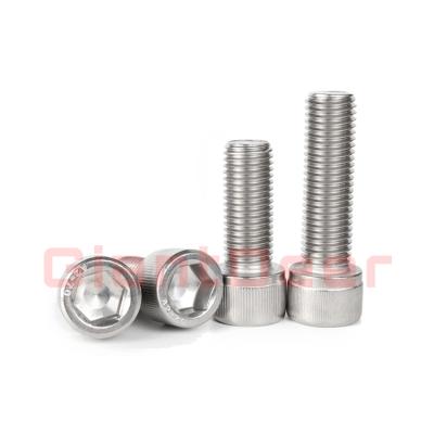 China No Rust Factory Price High Strength M3, M4, M5, M6, M8, M10, M12, M14, M16, M20 DIN 912 Stainless Steel Flat Head Hex Socket Bolt for sale