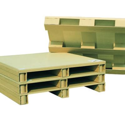 China warehouse & transportation used as wooden hard container paper pallet for sale