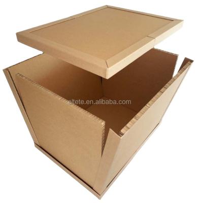 China Recycled Materials Paperboard Honeycomb Box Using As Wooden Box for sale