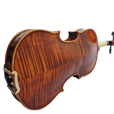 China Flawless Nice Nice Flame Maple Wooden Student Violin For Beginner for sale