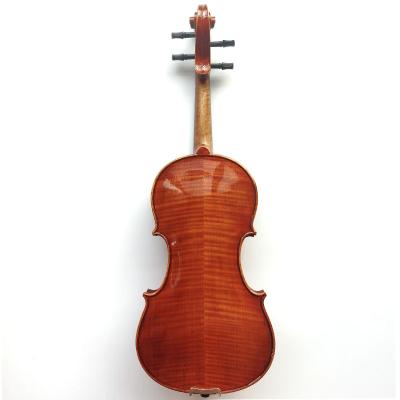 China New Flawless Product High Grade Handmade Solid Student Violin for sale