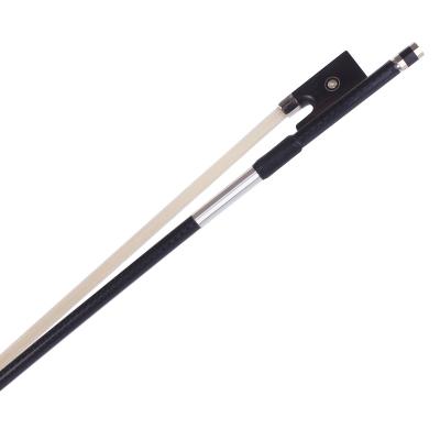 China 4/4 Violin Bows Factory Price Violin Carbon Fiber Chinese Violin Bow for sale