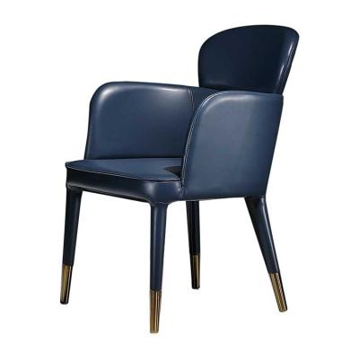 China Factory direct wholesale popular modern leather restaurant modern dining chair for sale