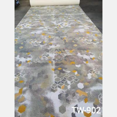 China Non-Slip Custom Hotel Carpet 3D Printed Cinema Wall-To-Wall Carpets for sale