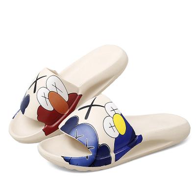 China Fashion Trend 2021 Elmo Inspired Beach Pillow Slide Summer Beach Slippers For Men for sale