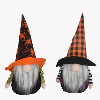 China Wholesale Halloween Gnome Ornament 2021 New Halloween Plush Gnomes Ornaments Home Decorations for sale