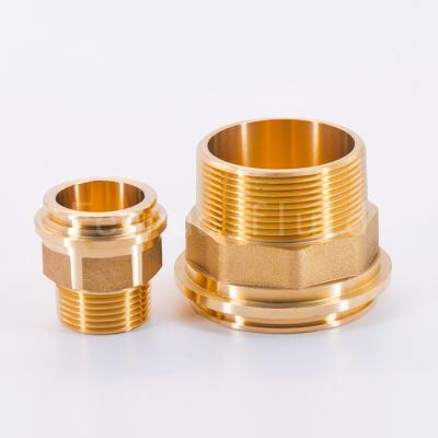 China Standardard Injection Plastic Fitting Good Quality EURO Brass Material Manufacturer PPR Insert Threaded Fitting for sale