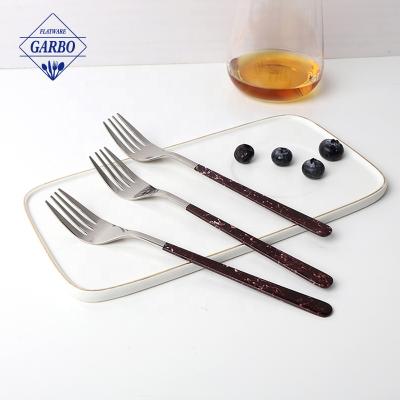 China Viable Top Food Safe Table Fork With Utensils China 18/8 Premium Stainless Steel Mirror Polished Forks Made Hot Selling Dinner Fork Set for sale