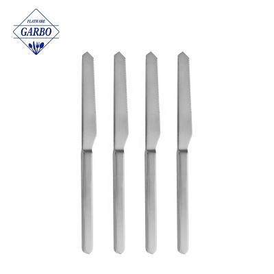 China Durable thick handle stainless steel dinner knife set hot sale in all over the world knife set original made in China factory for sale