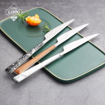 China High Quality Disposable Plastic Christmas Handle Christmas BBQ Fruit Steak Dinner Fruit Steak Dessert Dessert Knife Set Stainless Stainless for sale