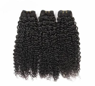 China Silky Straight Brazilian Kinky Curly Hair Pieces Bundles Bundles 100% Natural Curly Hair Wave Color Remy Hair Bundles for sale